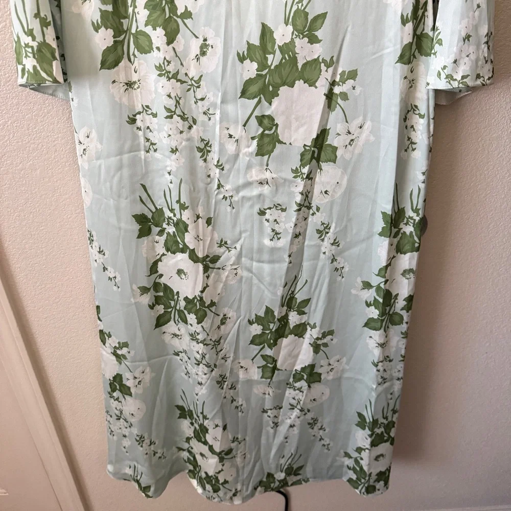 AW‎ Bridal Sz 14 Ginevra Mottled Moss Green Dress